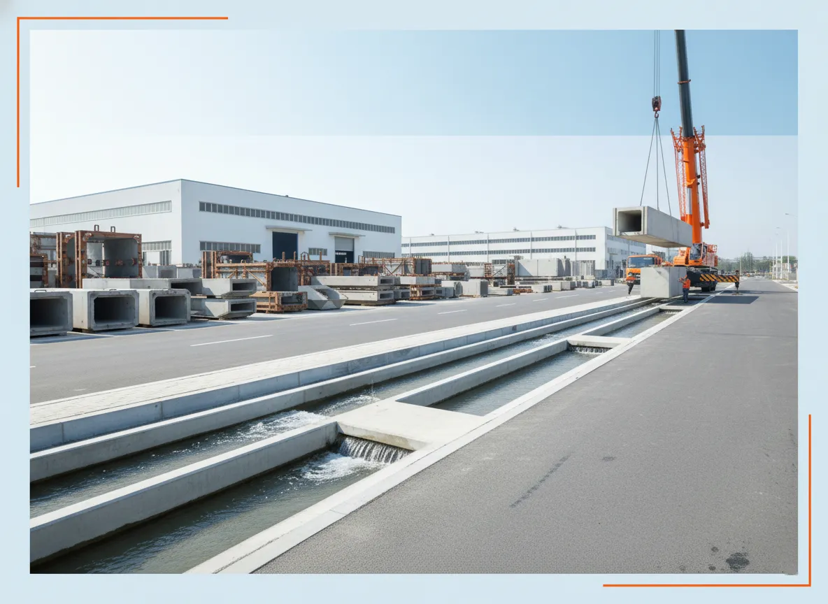 Precast U-Drain Manufacturer in Agra