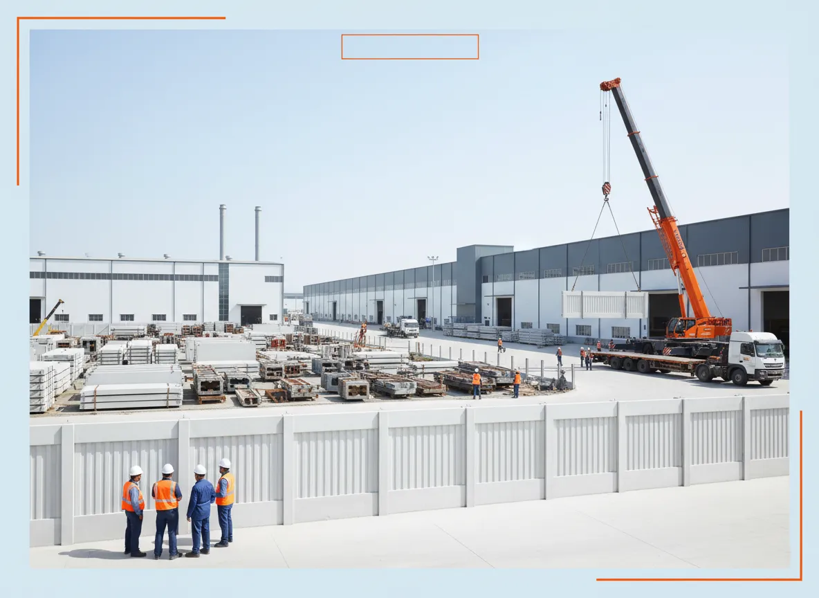 RCC Precast Wall Manufacturer in Agra